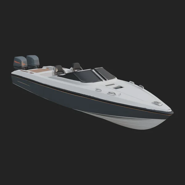 Speedboat Model Design 8