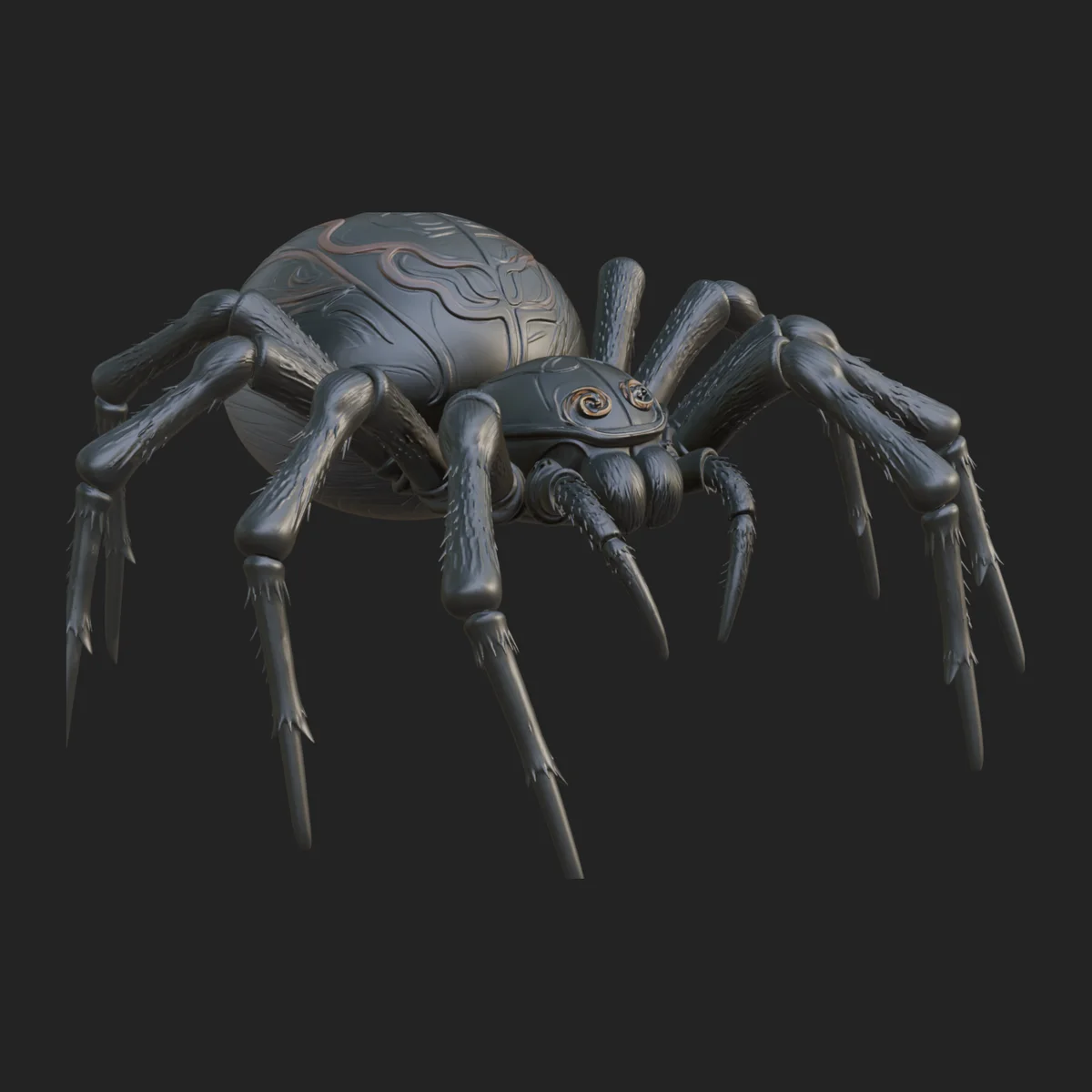 Spider Statue Design 3