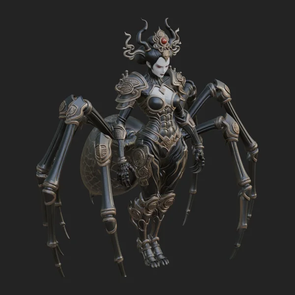 Spider Queen Statue Design 1