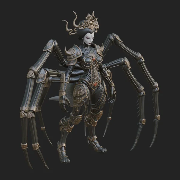 Spider Queen Statue Design 2