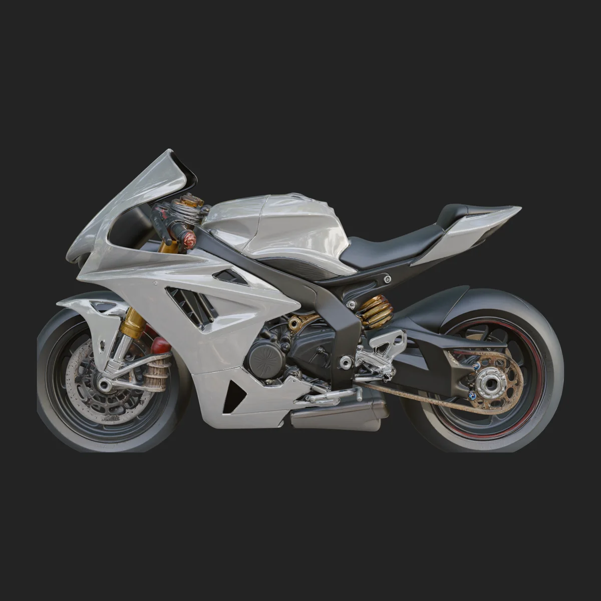 Sport Motorcycle Model Design 4