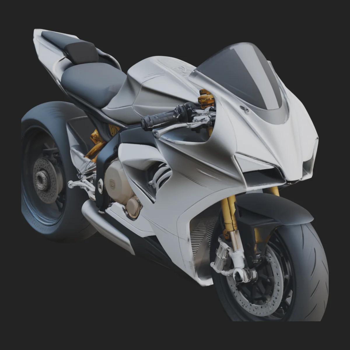 Sport Motorcycle Model Design 5