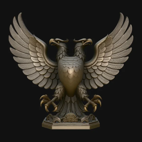 Spread Wing Eagle Statue Design 1