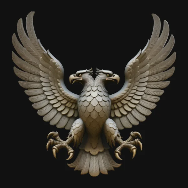 Spread Wing Eagle Statue Design 4