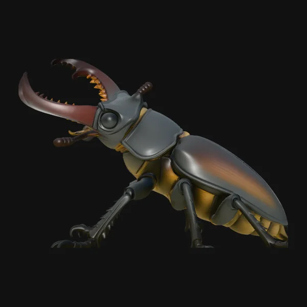 Stag Beetle Statue Design 3