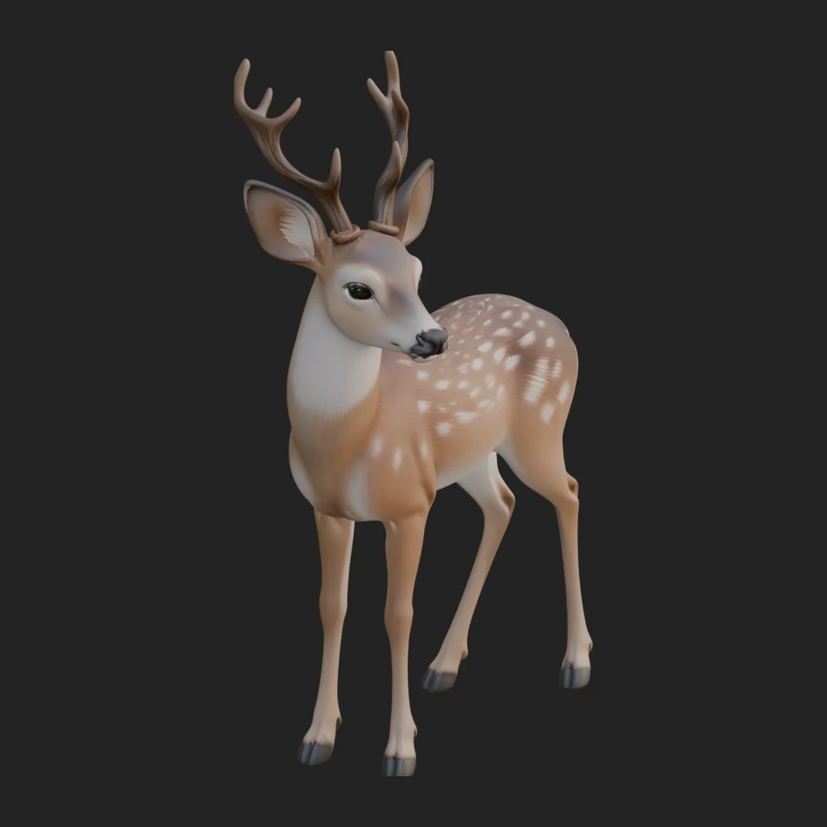 Stag Deer Statue Design 6