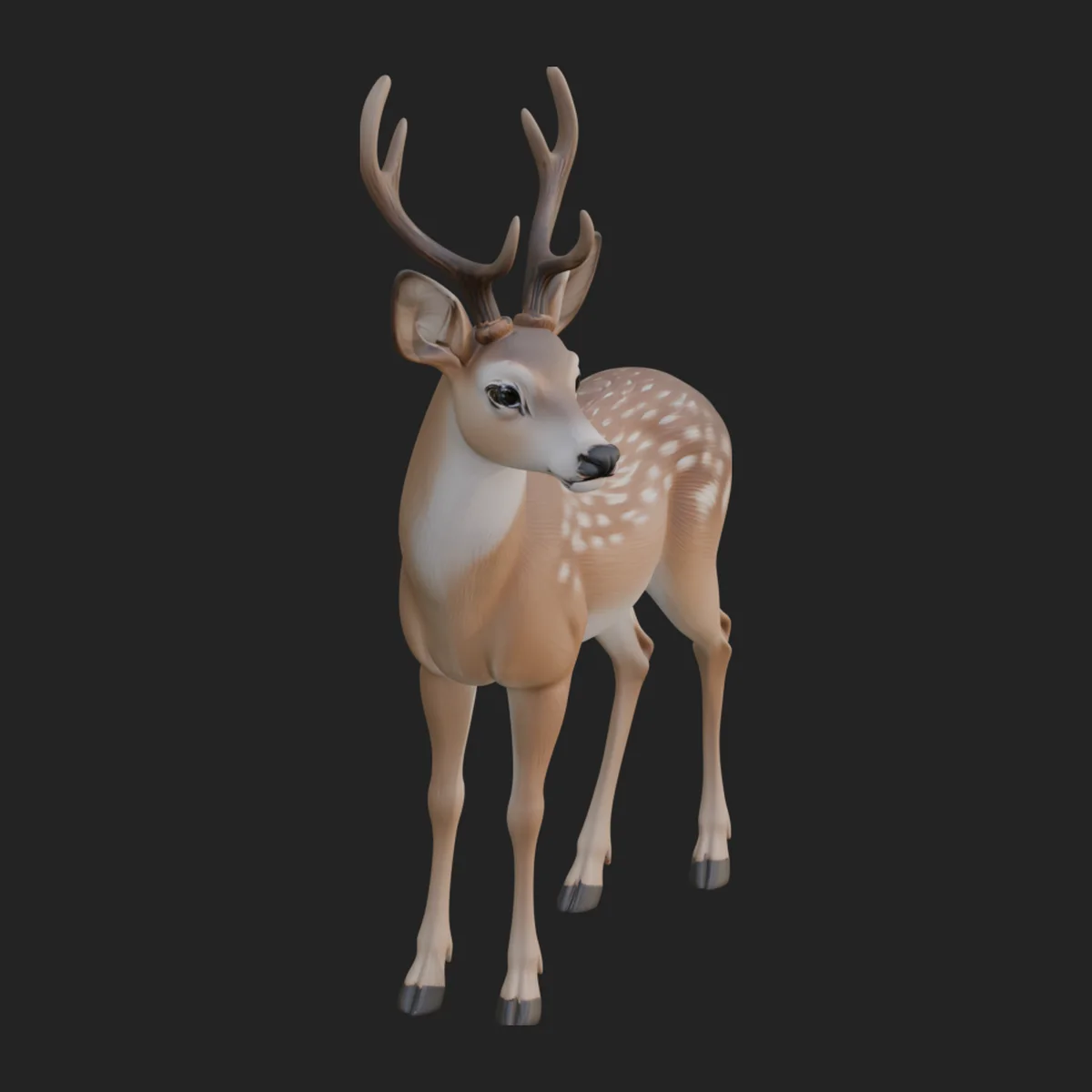 Stag Deer Statue Design 7