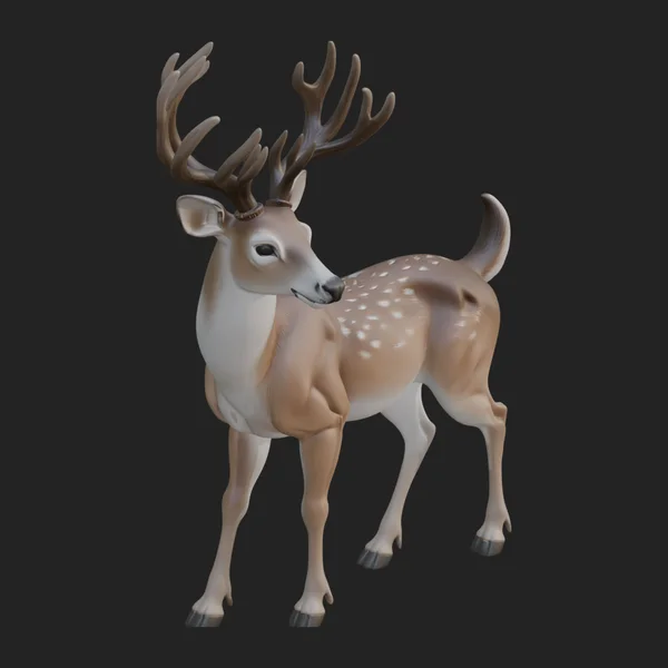 Stag Deer Statue Design 8