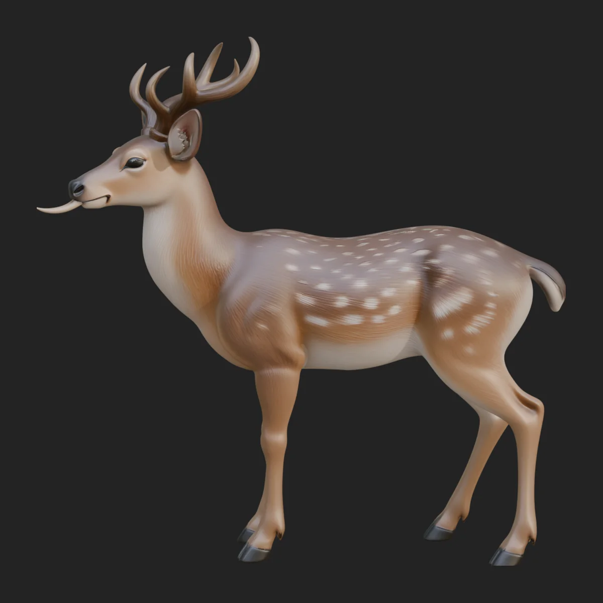 Stag Deer Statue Design 9