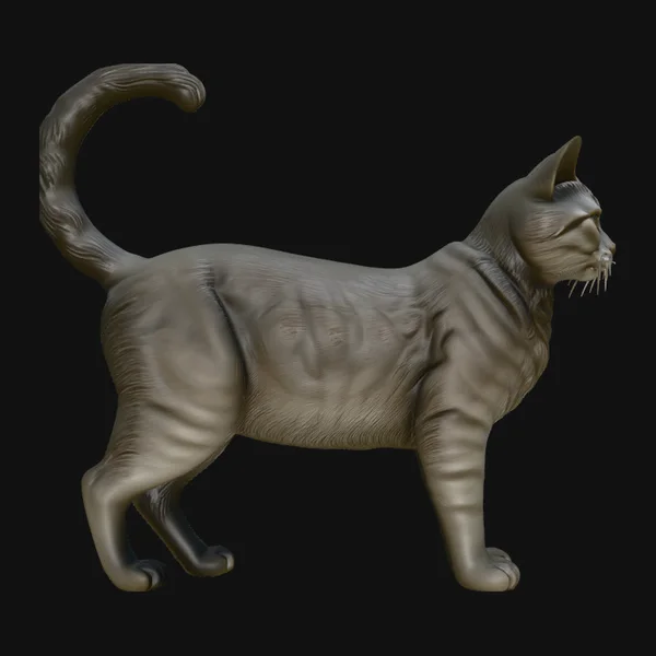 Standing Cat Statue Design 1
