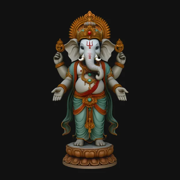 Standing Ganesha Statue Design 2
