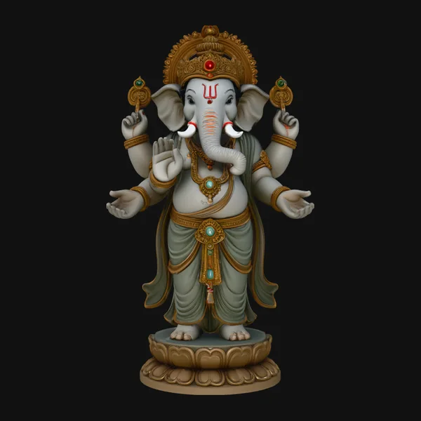 Standing Ganesha Statue Design 3