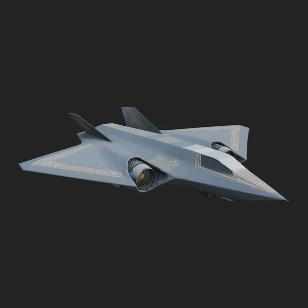 Stealth Bomber Plane Model Design 12