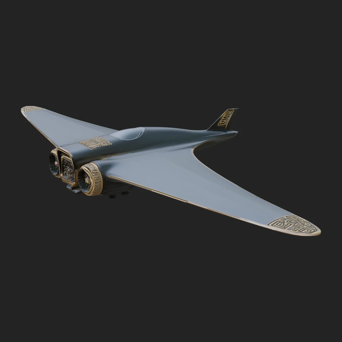 Stealth Bomber Plane Model Design 15