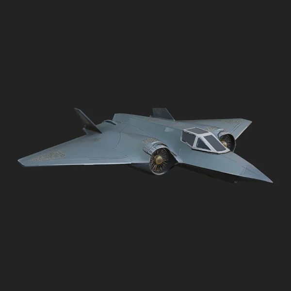 Stealth Bomber Plane Model Design 4