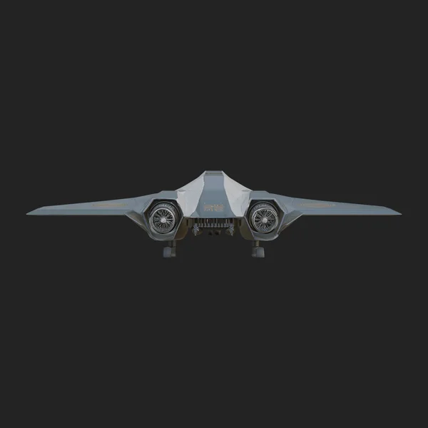 Stealth Bomber Plane Model Design 8