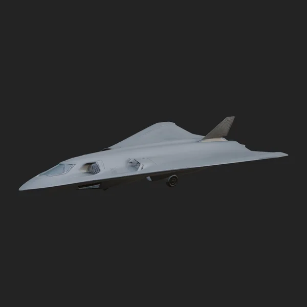 Stealth Bomber Plane Model Design 9