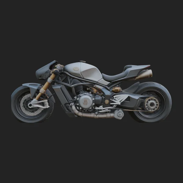 Street Fighter Motorcycle Model Design 6