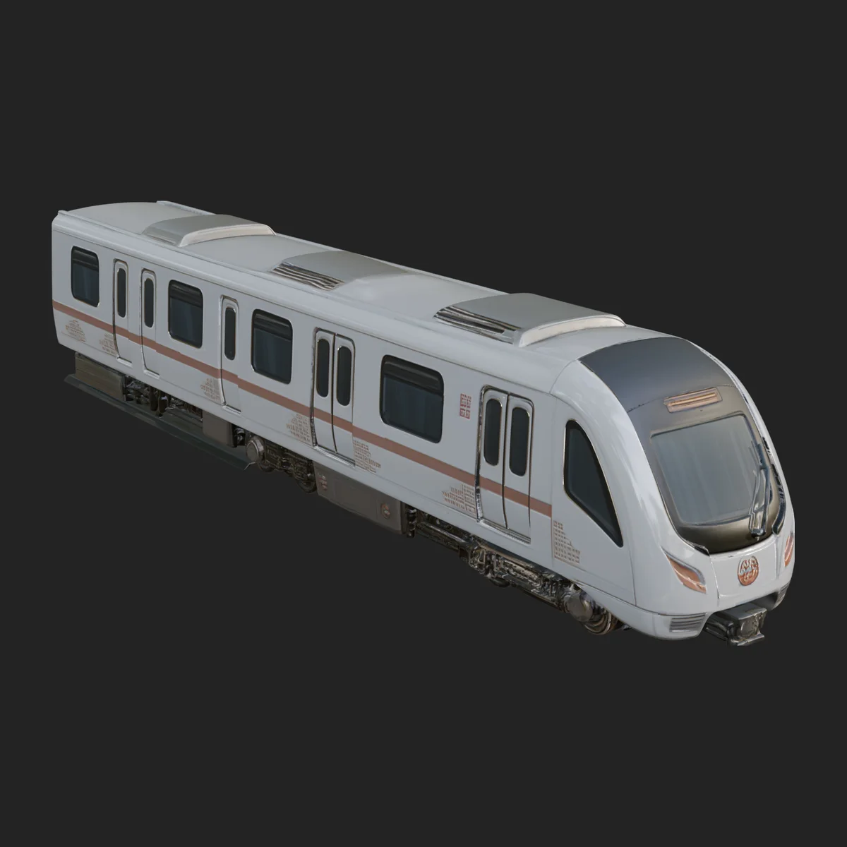 Subway Train Car Model Design 11