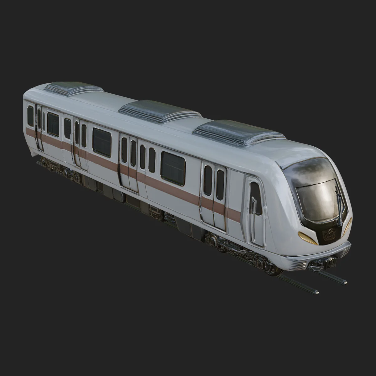 Subway Train Car Model Design 2
