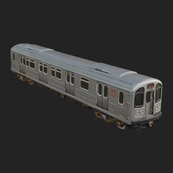 Subway Train Car Model Design 3