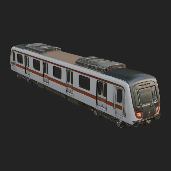 Subway Train Car Model Design 8