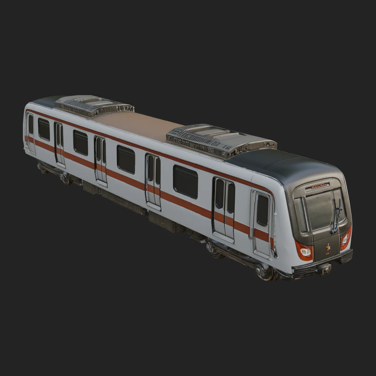 Subway Train Car Model Design 8
