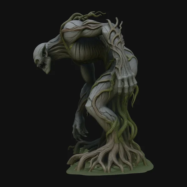 Swamp Tree Creature Statue Design 3