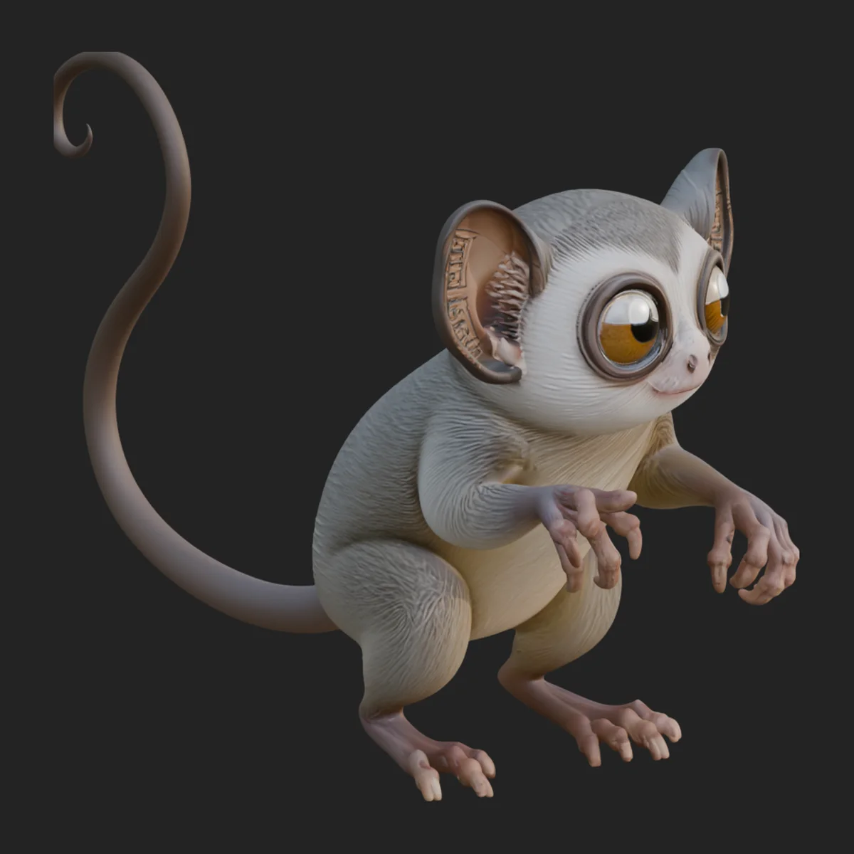 Tarsier Statue Design 1