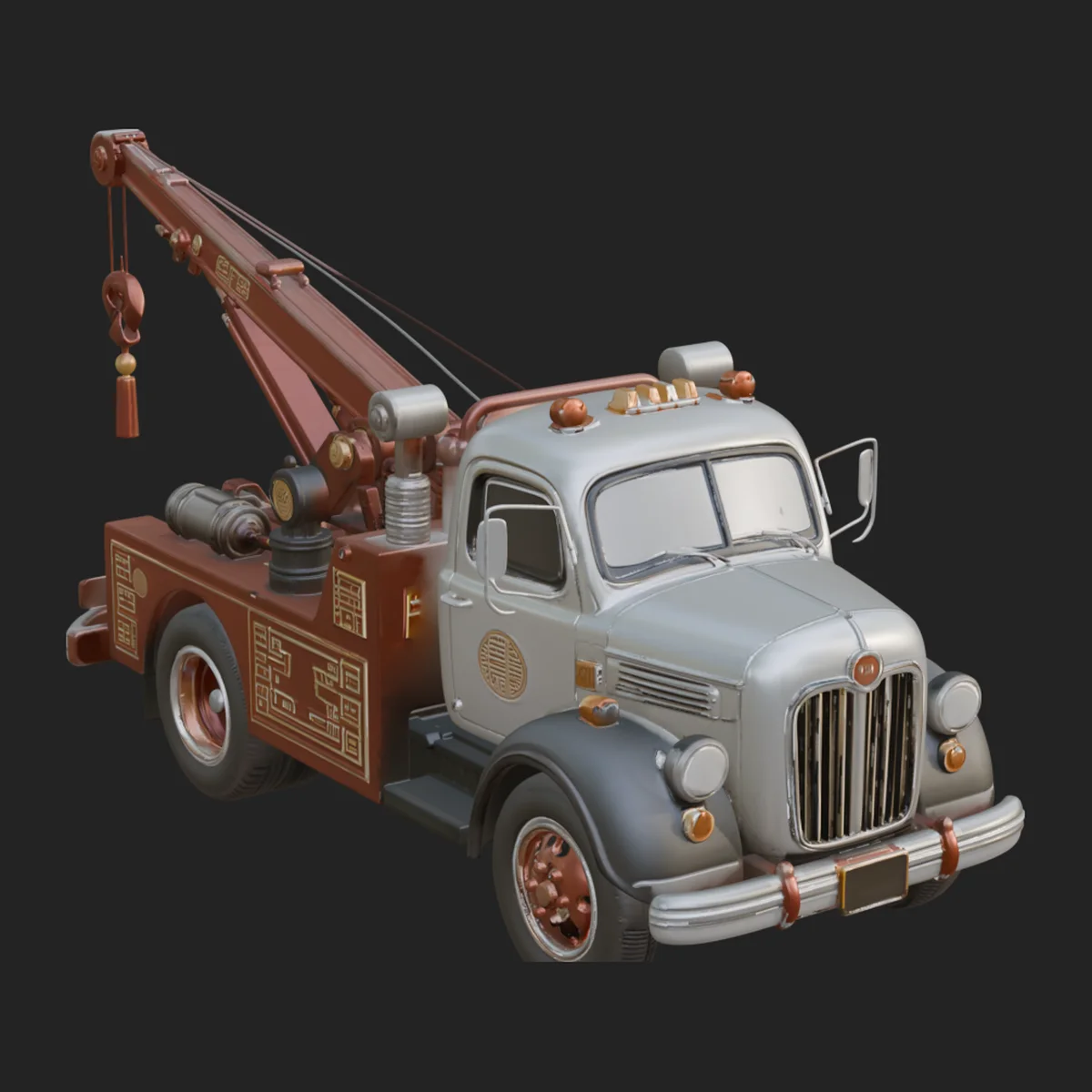 Tow Truck Model Design 1