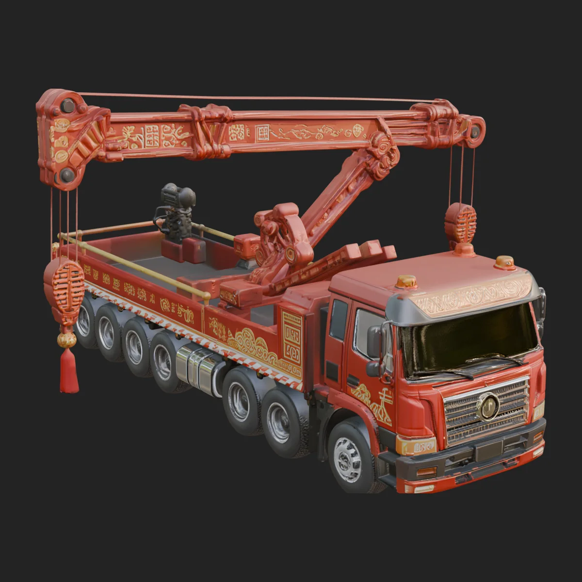 Tow Truck Model Design 11