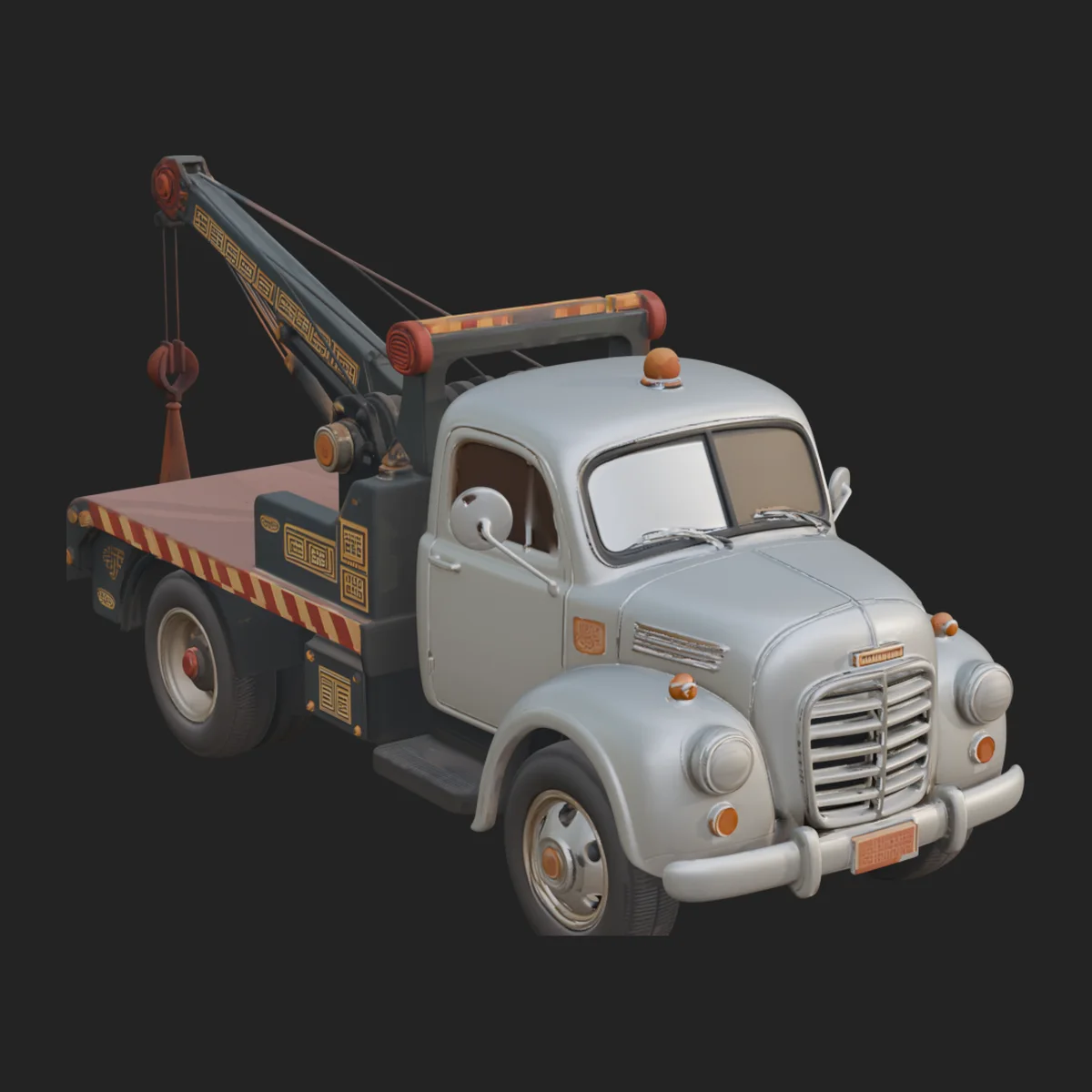 Tow Truck Model Design 14
