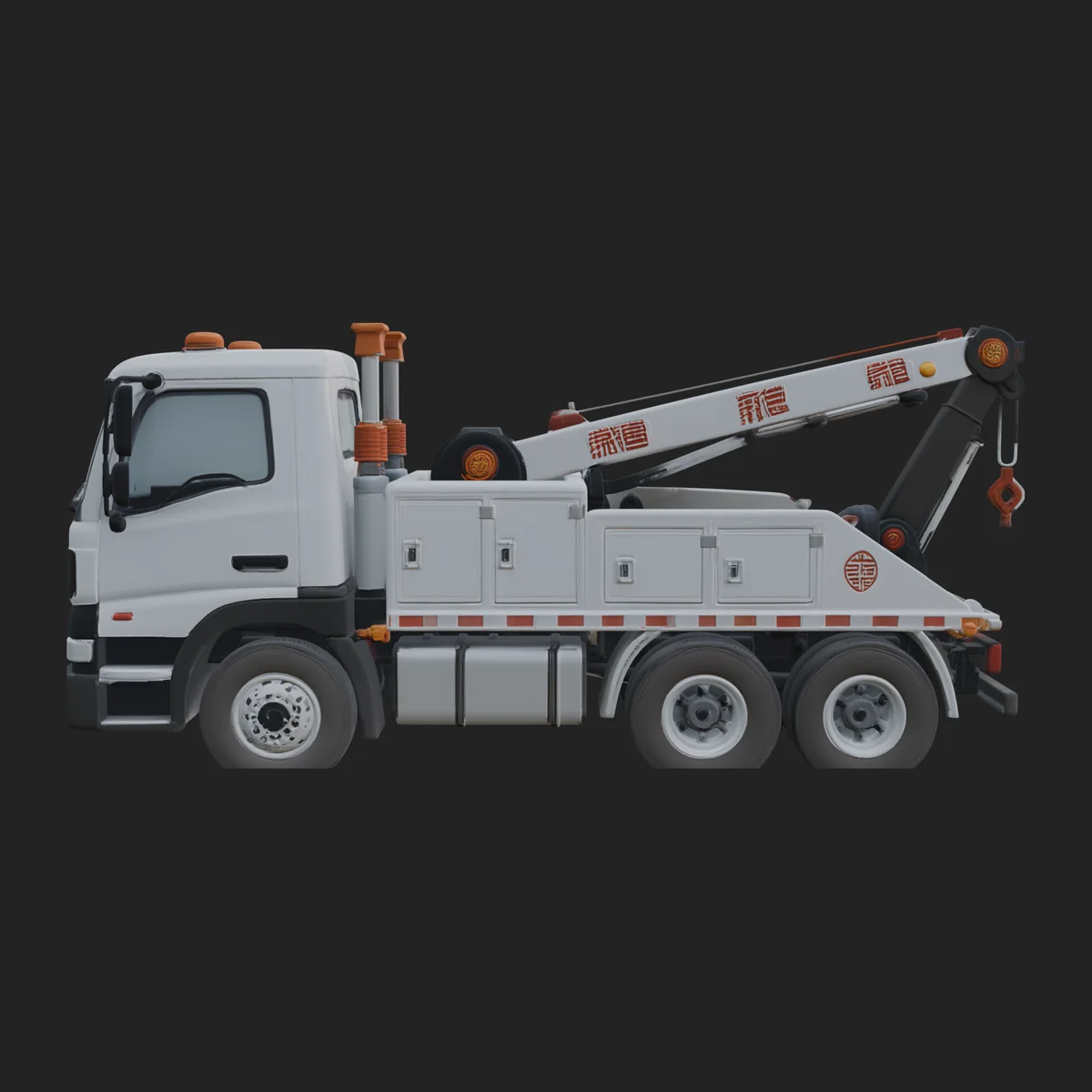Tow Truck Model Design 16