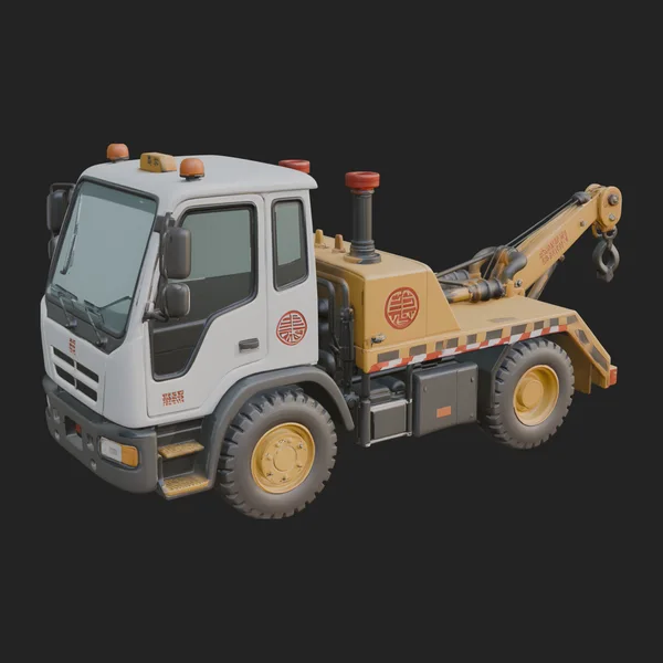 Tow Truck Model Design 18