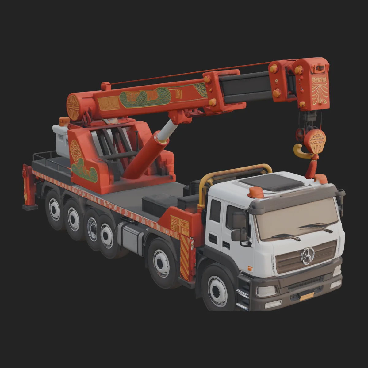 Tow Truck Model Design 8