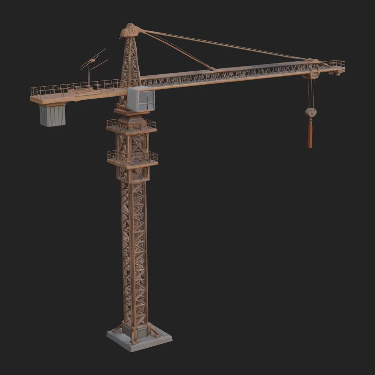 Tower Crane Model Design 3