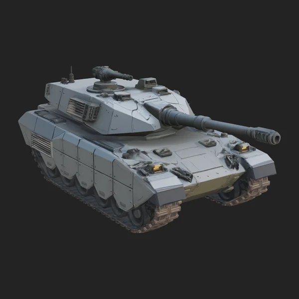 Tracked Armored Vehicle Model Design 16