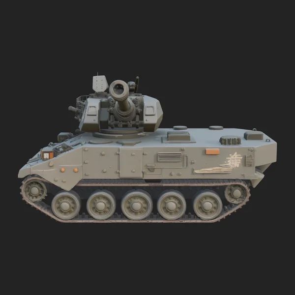 Tracked Armored Vehicle Model Design 21