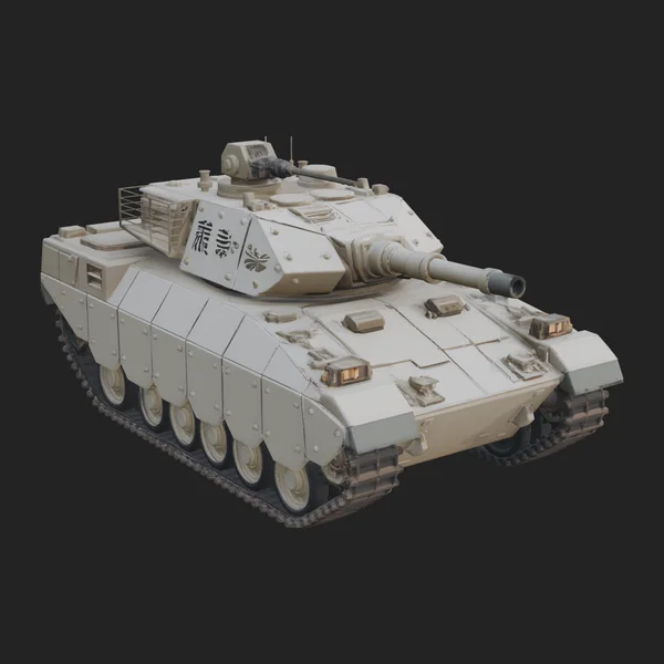 Tracked Armored Vehicle Model Design 23