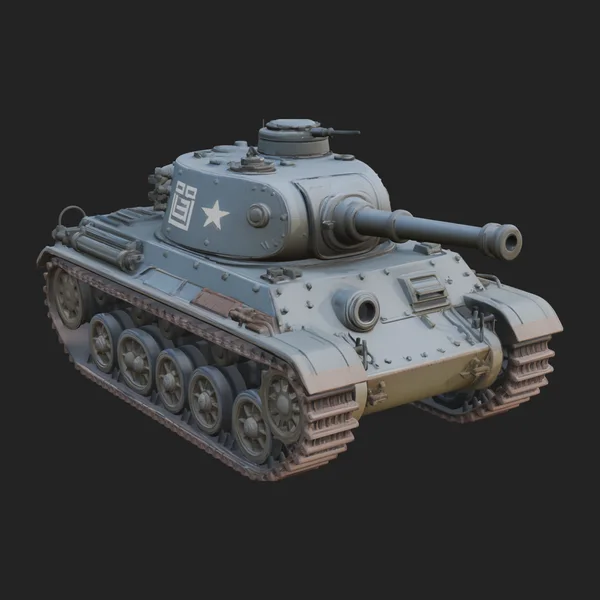 Tracked Armored Vehicle Model Design 24