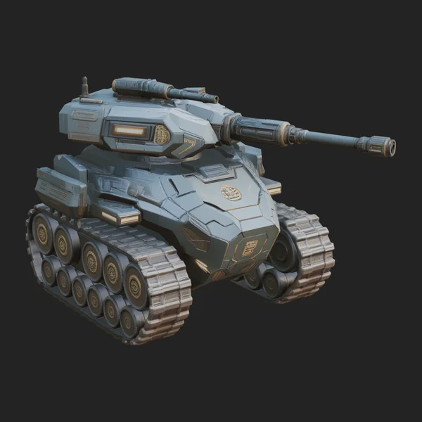 Tracked Armored Vehicle Model Design 27