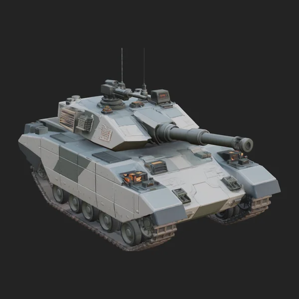 Tracked Armored Vehicle Model Design 3
