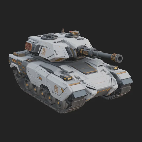 Tracked Armored Vehicle Model Design 31