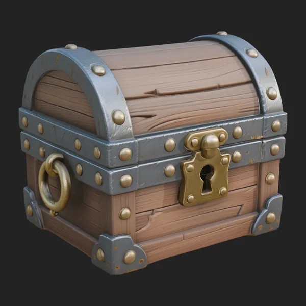 Treasure Chest Model Design 10