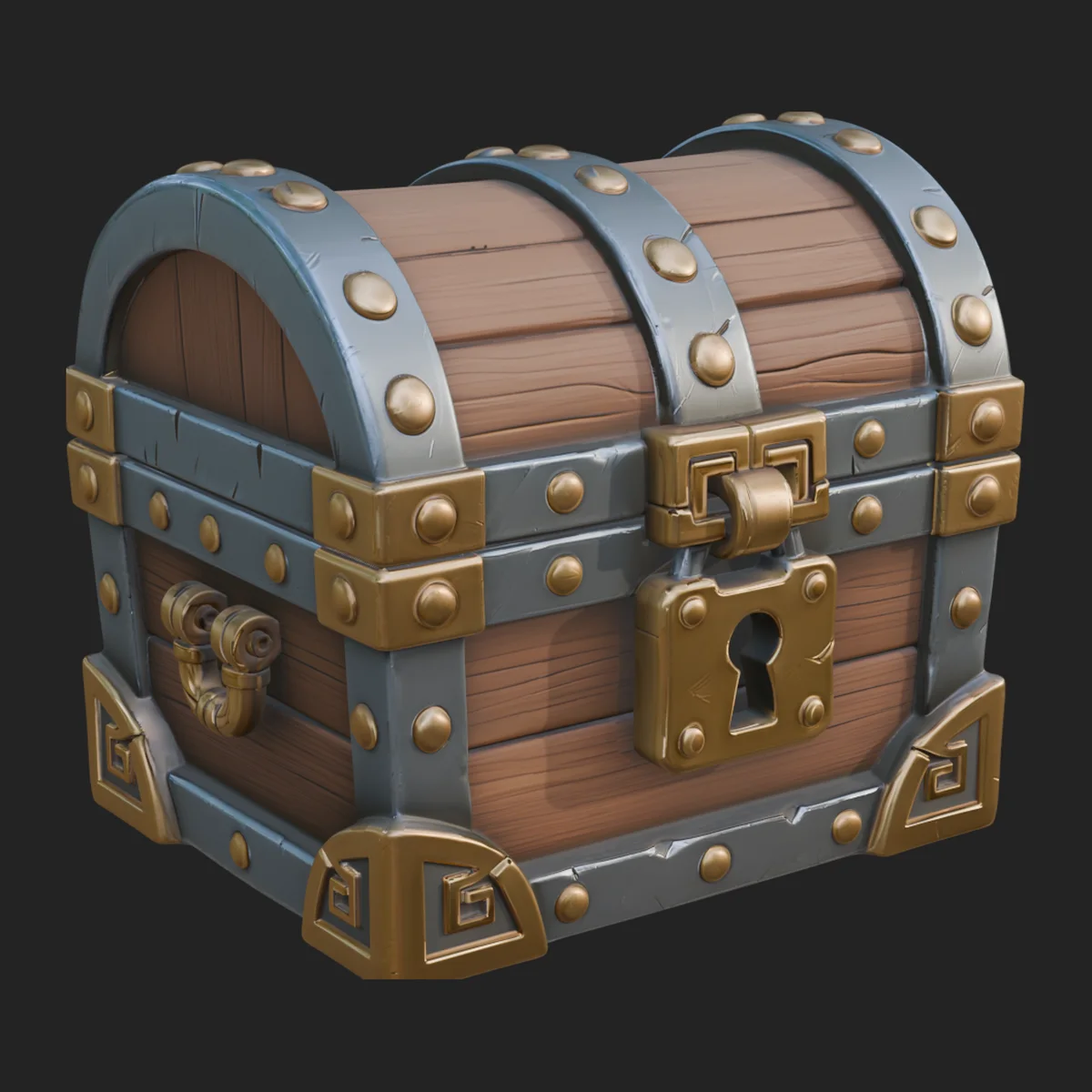 Treasure Chest Model Design 13