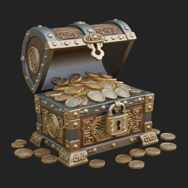 Treasure Chest Model Design 4