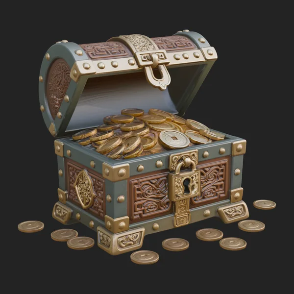 Treasure Chest Model Design 5