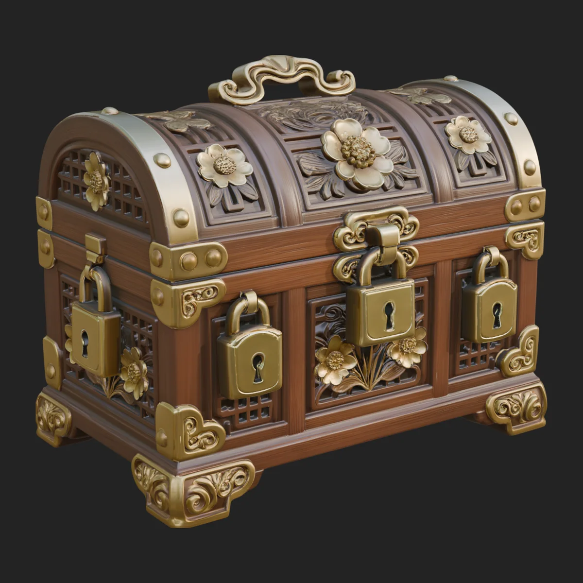 Treasure Chest Model Design 6