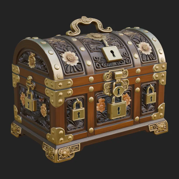 Treasure Chest Model Design 7