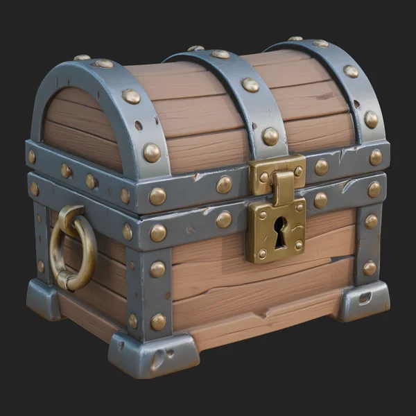 Treasure Chest Model Design 8